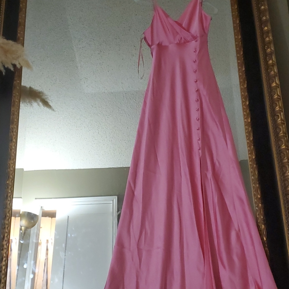 Zara Satin Slip Dress
